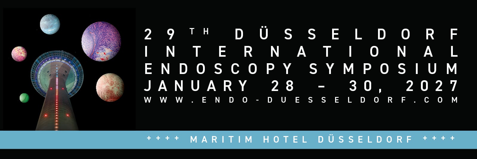29. Düsseldorf International Edoscopy Symposium, 28. - 30. Januar 2027 | ©COCS GmbH